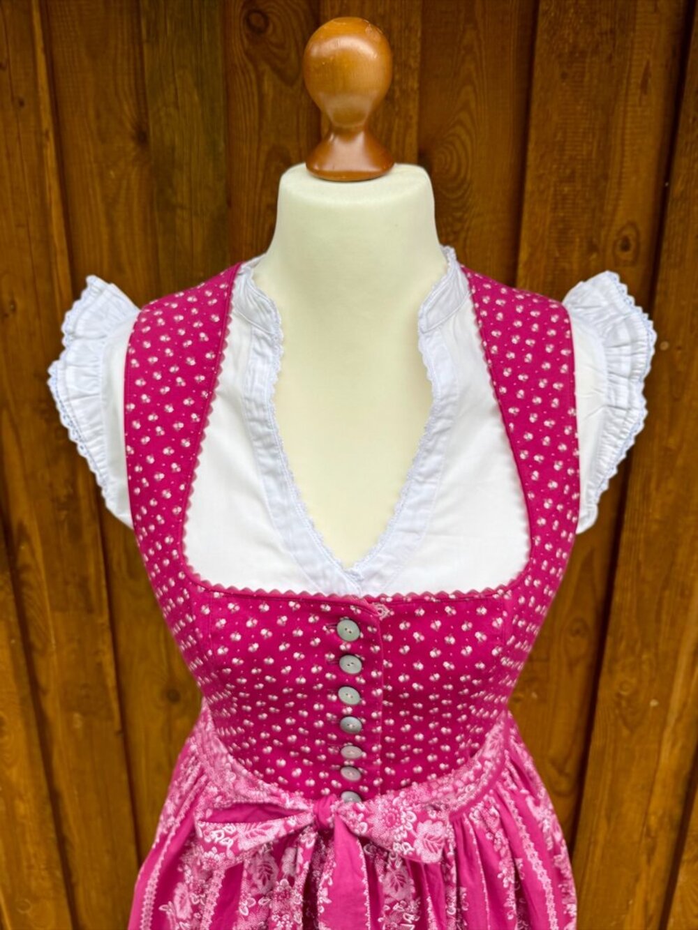 Magenta Dirndl (Size 12)